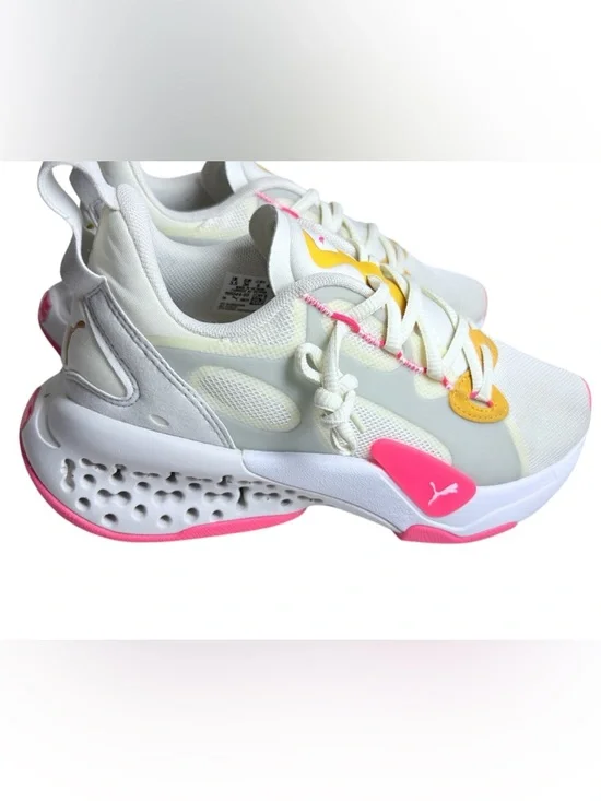 Puma Xetic Women’s Cream and Pink Active Sneakers Sz 6 US - Picture 5 of 15